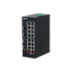 Коммутатор Управляемый промышленный 16 × PoE 10/100/1000 Мбит/с, 2 × RJ-45 10/100/1000 Мбит/с  2 SFP 1000 Мбит/с (DAHUA)