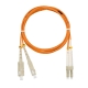 Патч-корд оптический MM (OM2) SC-LC 50/125 duplex 1m LSZH (NIKOMAX)