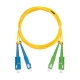 Патч-корд оптический SM (OS2) SC-SC(APC) 9/125 duplex 3m (NIKOMAX)